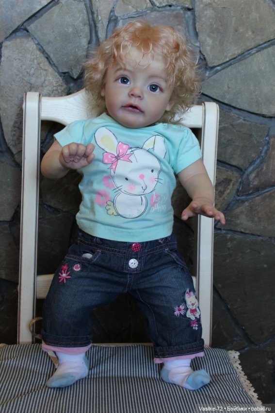 Крошка Лилия из молда Sue Sue скульптора Natali Blick (фото 6)