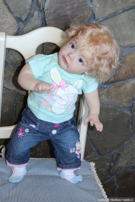 Крошка Лилия из молда Sue Sue скульптора Natali Blick