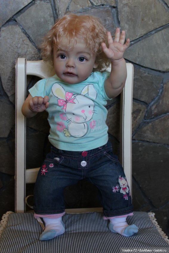 Крошка Лилия из молда Sue Sue скульптора Natali Blick