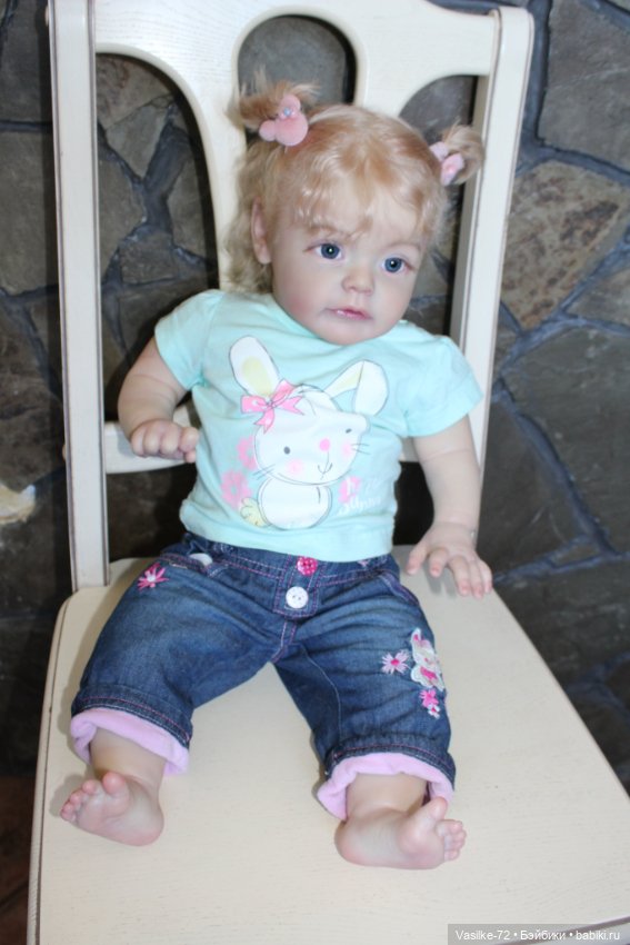 Крошка Лилия из молда Sue Sue скульптора Natali Blick