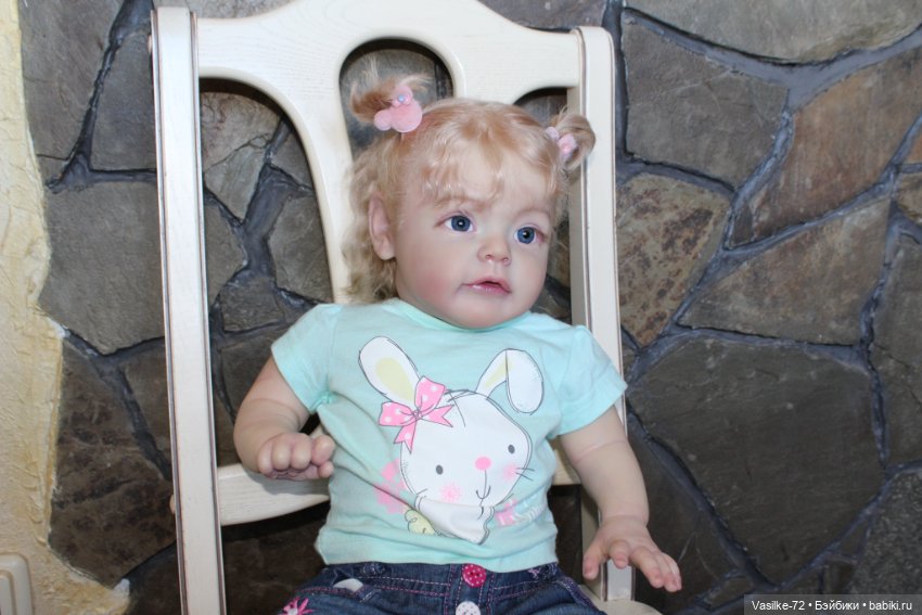 Крошка Лилия из молда Sue Sue скульптора Natali Blick