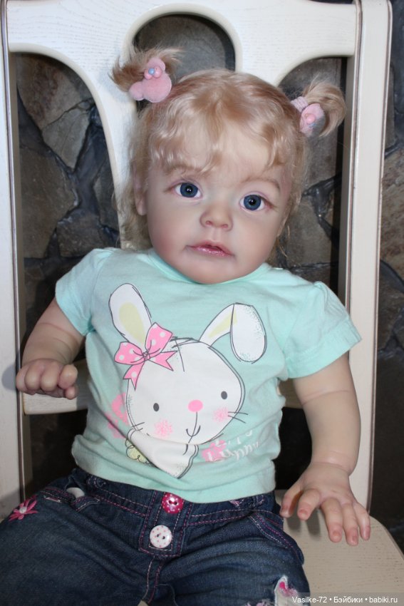 Крошка Лилия из молда Sue Sue скульптора Natali Blick