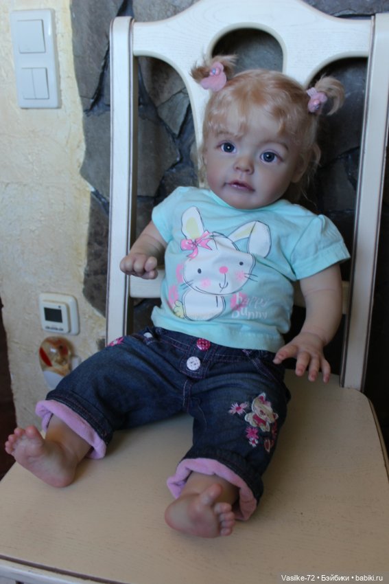 Крошка Лилия из молда Sue Sue скульптора Natali Blick