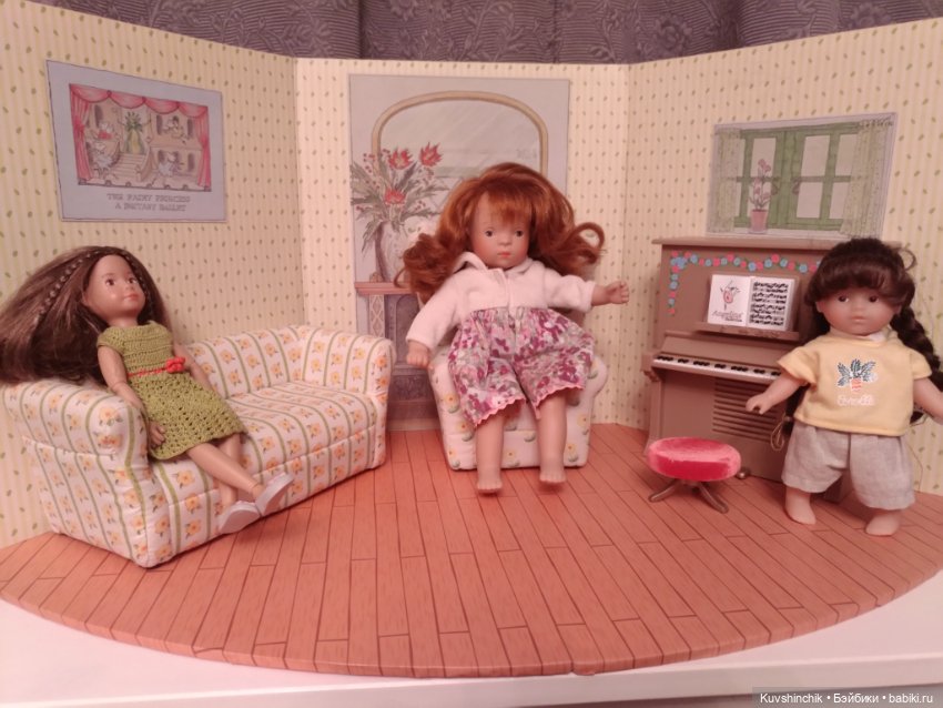 Angelina Ballerina, кукольный дом (фото 9)