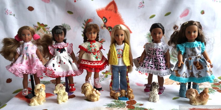 Американские девочки и Лори 6 дюйм: большая любовь к маленьким куклам
