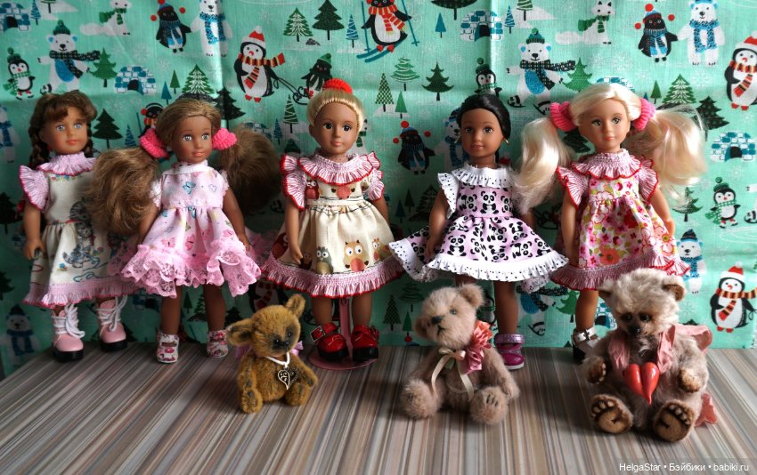 Американские девочки и Лори 6 дюйм: большая любовь к маленьким куклам