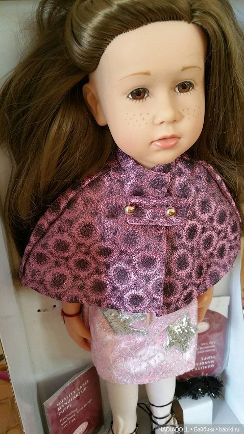 Открываю посылочку с Gotz Doll Beautiful Laura 2018 До чего-же прекрасное создание (фото 5)