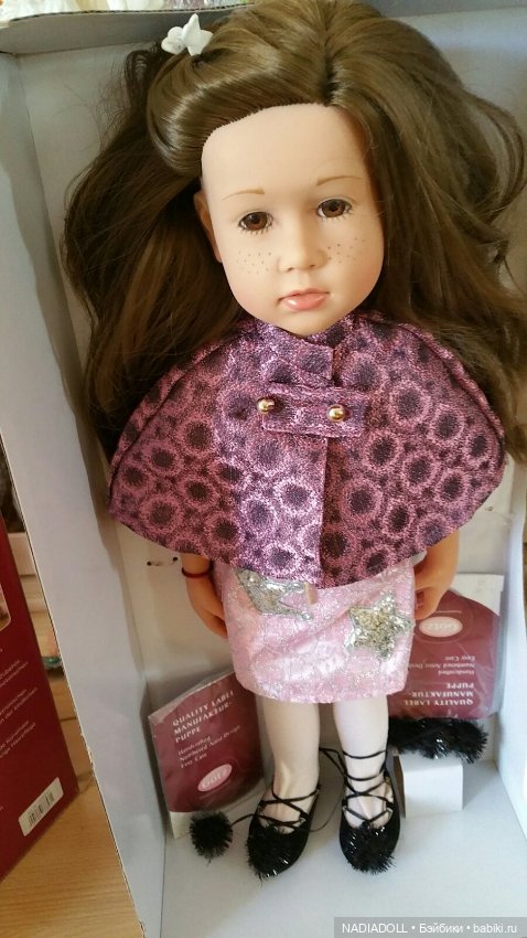 Открываю посылочку с Gotz Doll Beautiful Laura 2018 До чего-же прекрасное создание (фото 6)