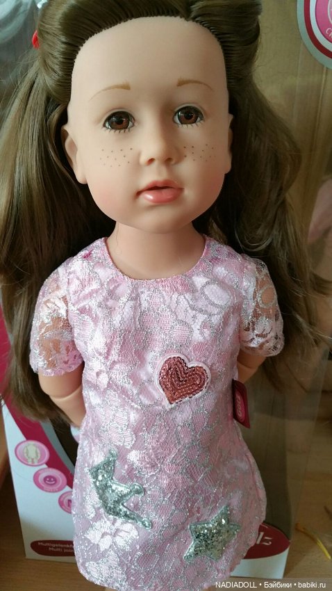 Открываю посылочку с Gotz Doll Beautiful Laura 2018 До чего-же прекрасное создание