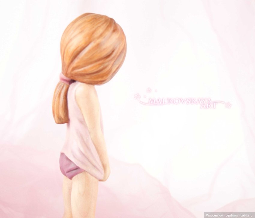 Деревянная скульптура — Авторские куклы из дерева (фото 8)