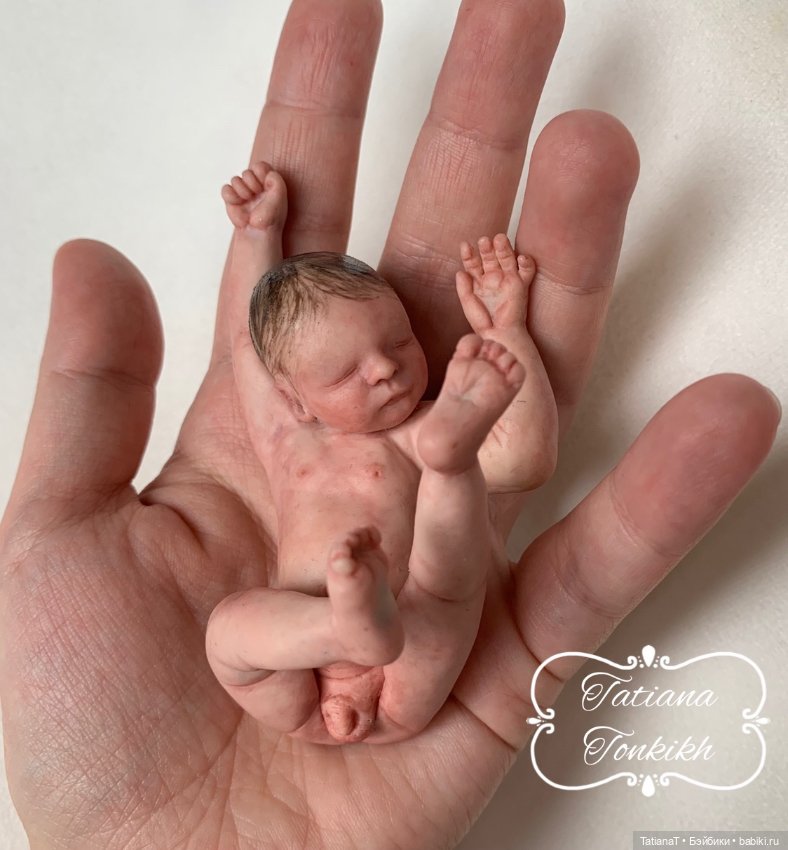 Мальчик -с -пальчик — Авторские миниатюрные куклы: лепка (фото 3)