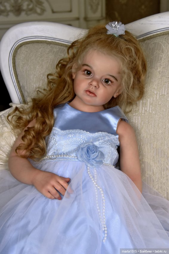 Златовласка Анжелика. Куклы реборн Захаровой Елены
