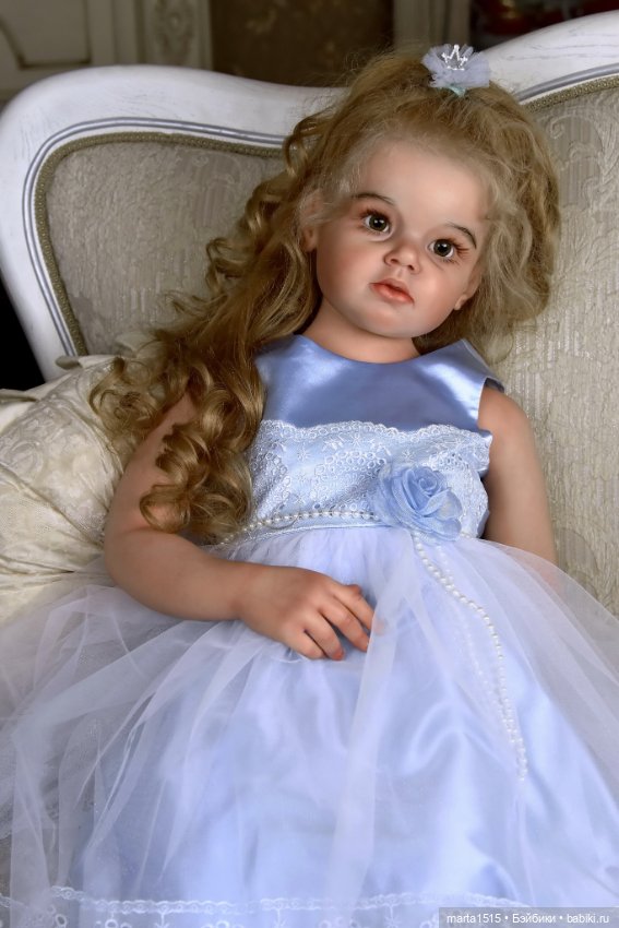 Златовласка Анжелика. Куклы реборн Захаровой Елены