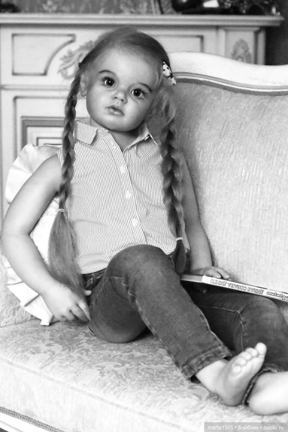 Златовласка Анжелика. Куклы реборн Захаровой Елены (фото 6)