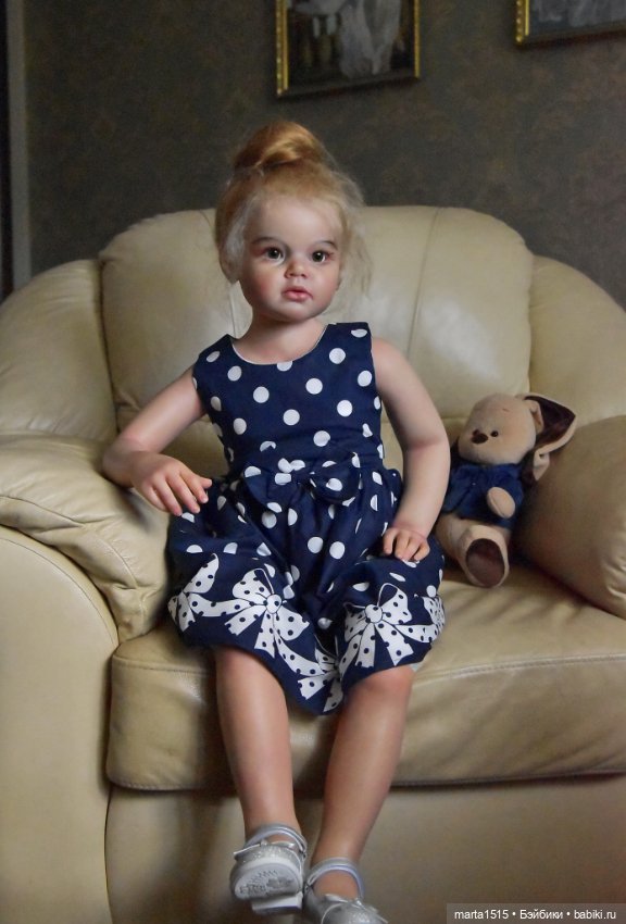 Златовласка Анжелика. Куклы реборн Захаровой Елены (фото 9)