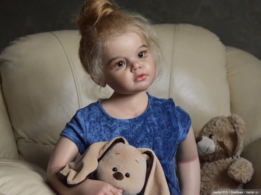 Златовласка Анжелика. Куклы реборн Захаровой Елены (фото 7)