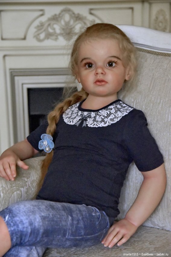 Златовласка Анжелика. Куклы реборн Захаровой Елены