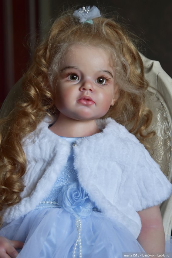 Златовласка Анжелика. Куклы реборн Захаровой Елены