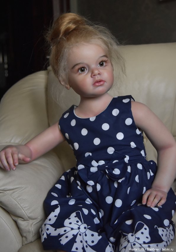 Златовласка Анжелика. Куклы реборн Захаровой Елены (фото 8)