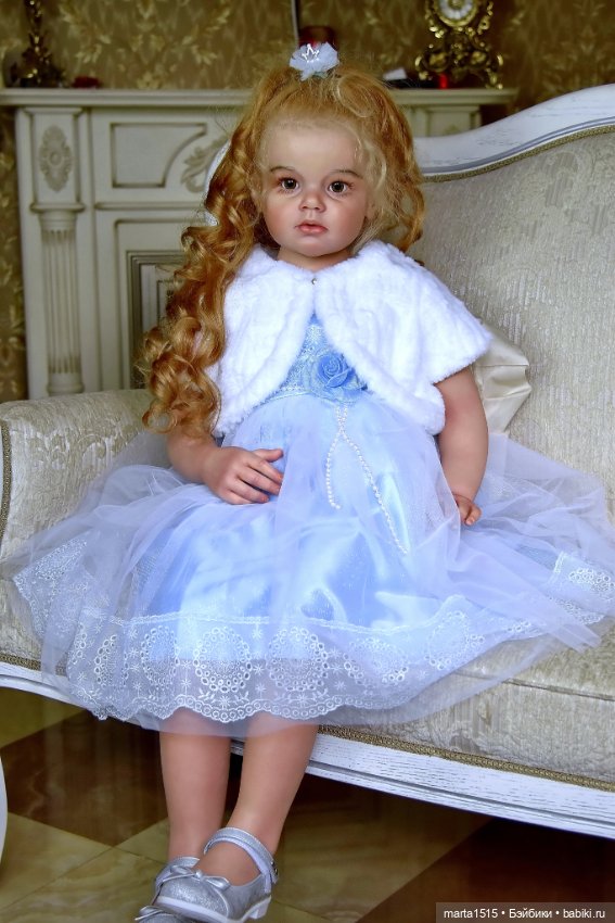 Златовласка Анжелика. Куклы реборн Захаровой Елены