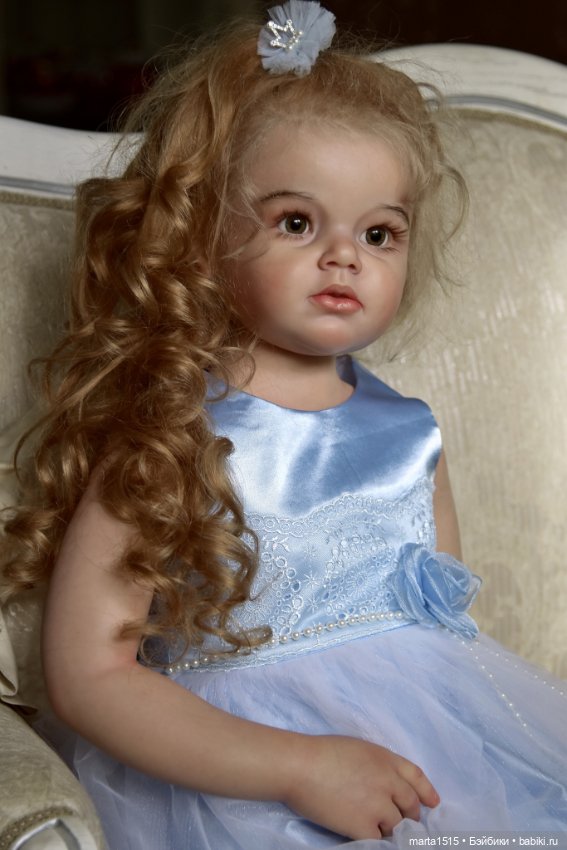 Златовласка Анжелика. Куклы реборн Захаровой Елены
