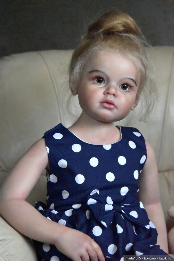 Златовласка Анжелика. Куклы реборн Захаровой Елены (фото 10)