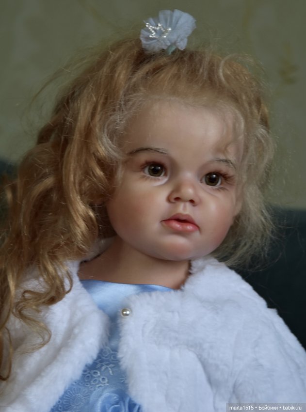 Златовласка Анжелика. Куклы реборн Захаровой Елены