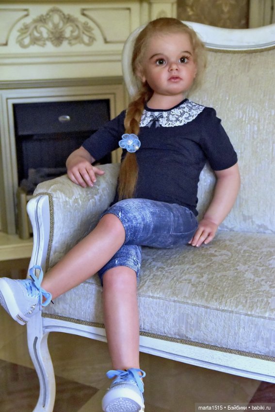 Златовласка Анжелика. Куклы реборн Захаровой Елены (фото 2)