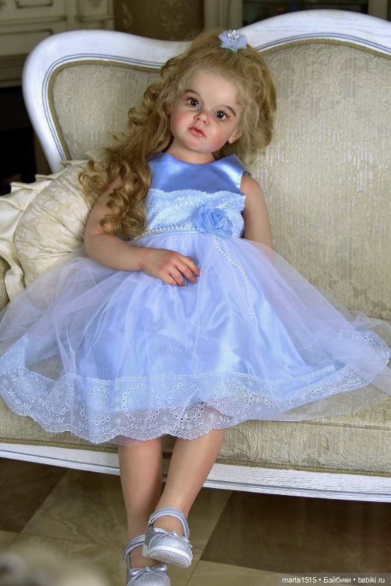 Златовласка Анжелика. Куклы реборн Захаровой Елены