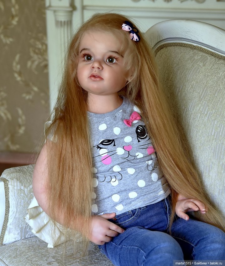 Златовласка Анжелика. Куклы реборн Захаровой Елены (фото 5)