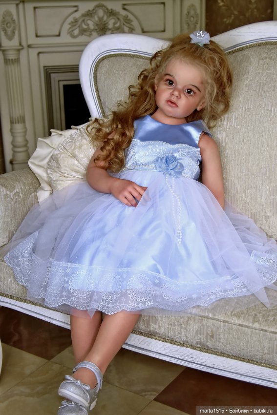 Златовласка Анжелика. Куклы реборн Захаровой Елены