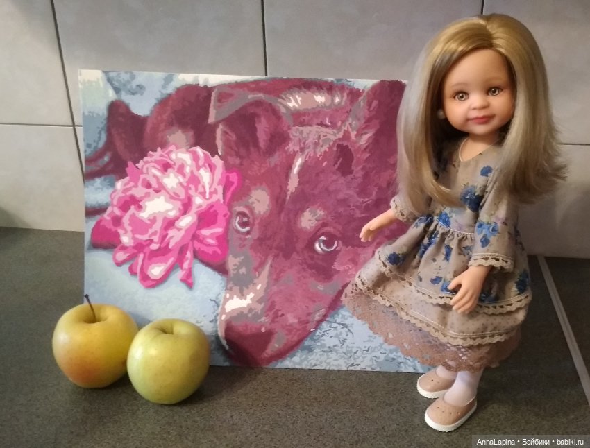 Собачка ( картина по номерам ) (фото 5)