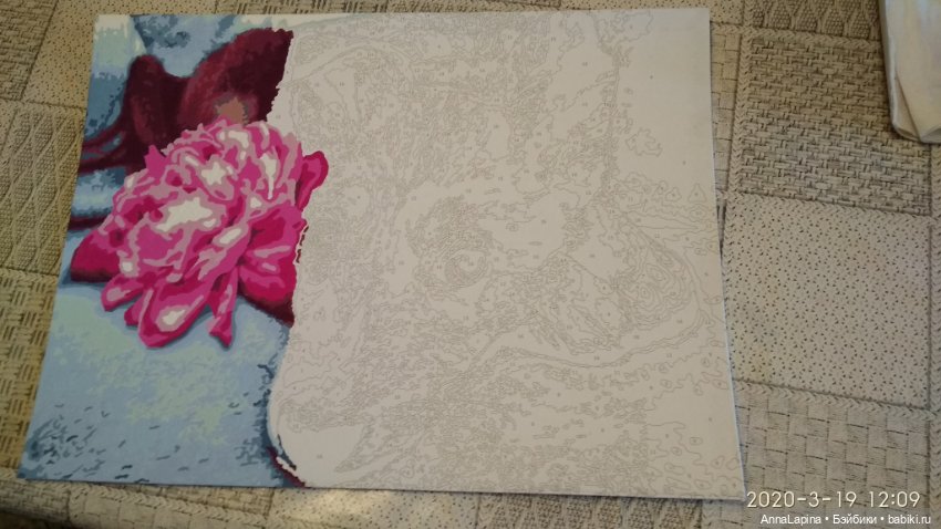 Собачка ( картина по номерам ) (фото 2)