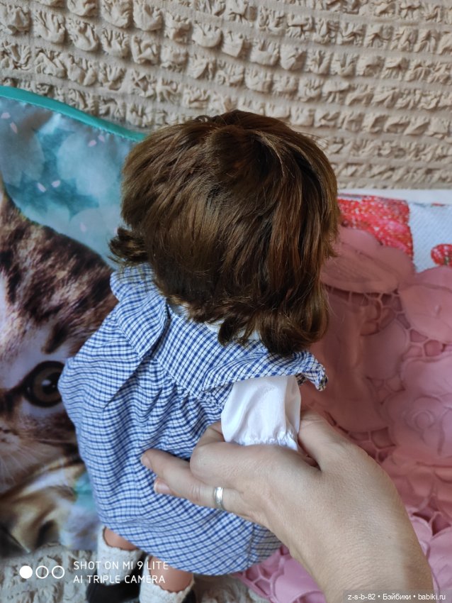 Зелень на волосах немок — Перепрошивка волос и восстановление париков: МК (фото 6)