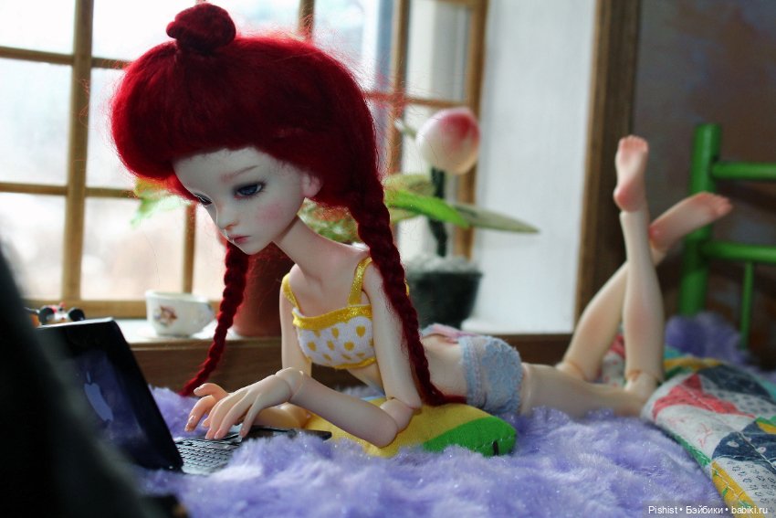 Броннуин бездельничает — Куклы Doll Chateau (Доллшато): BJD (БЖД) (фото 6)