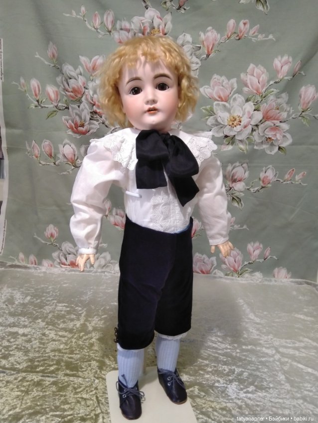 Костюм для антикварного мальчика, в деталях (фото 10)