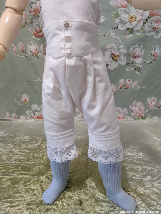 Костюм для антикварного мальчика, в деталях (фото 5)