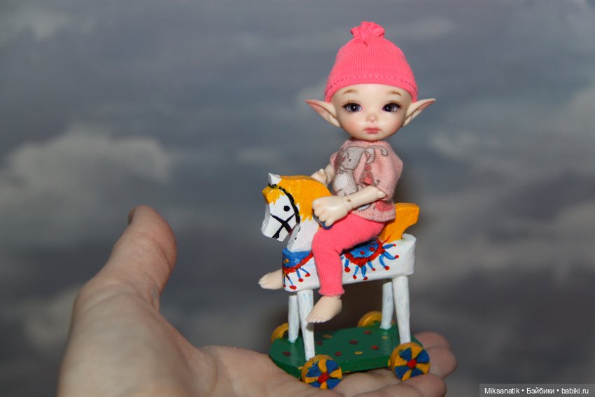 Куклята, зверята и их лошадки (фото 4)