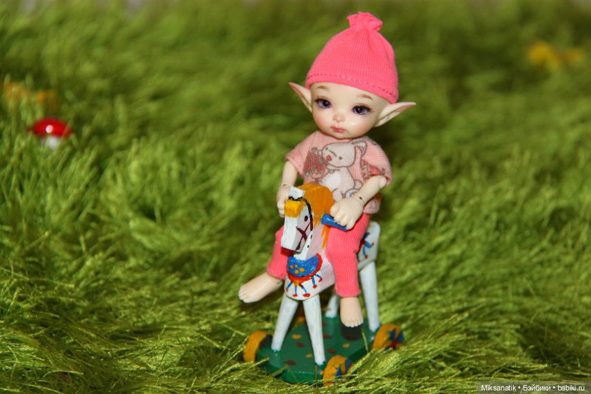 Куклята, зверята и их лошадки (фото 8)