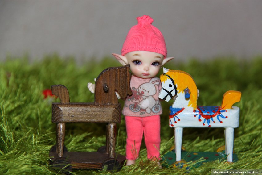 Куклята, зверята и их лошадки