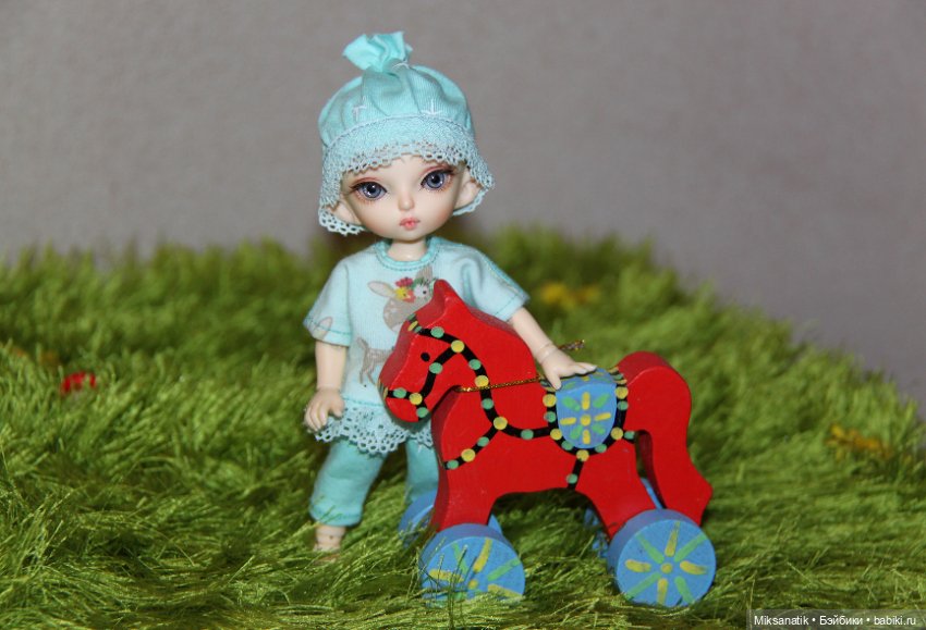 Куклята, зверята и их лошадки