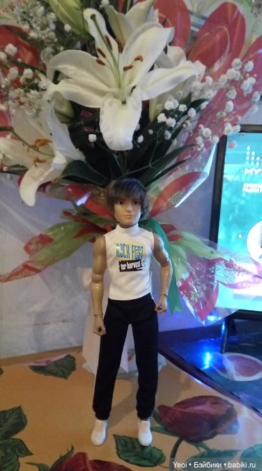 Покупка куклы от Дефа: парень с собакой