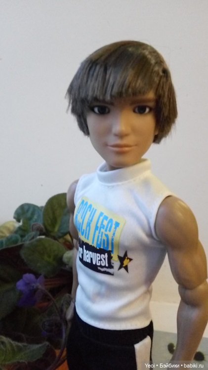 Покупка куклы от Дефа: парень с собакой