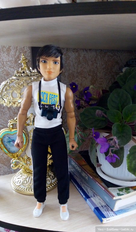 Одежда от куклы Дефа на парне с экшен телом Coolmodel