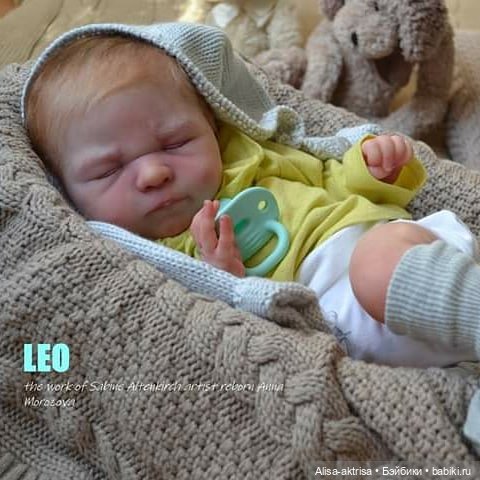 Малыш Лео - золотое чудо. Кукла реборн Анны Морозовой (фото 2)