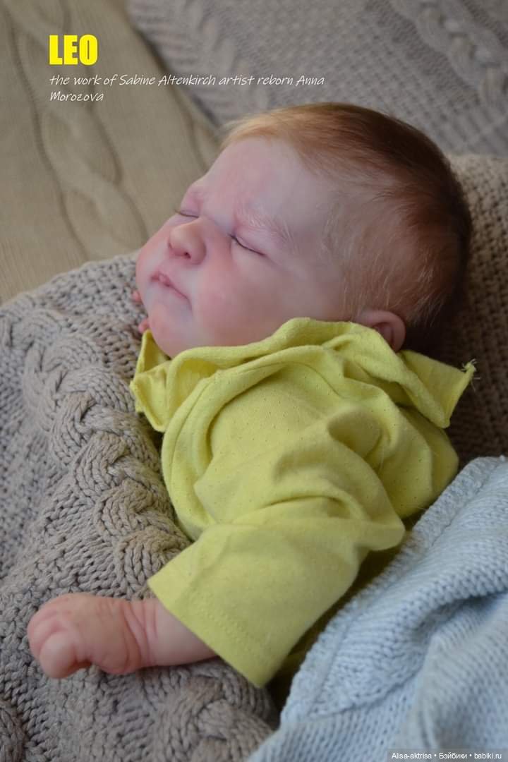 Малыш Лео - золотое чудо. Кукла реборн Анны Морозовой