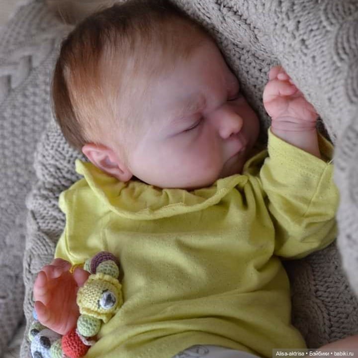 Малыш Лео - золотое чудо. Кукла реборн Анны Морозовой (фото 10)