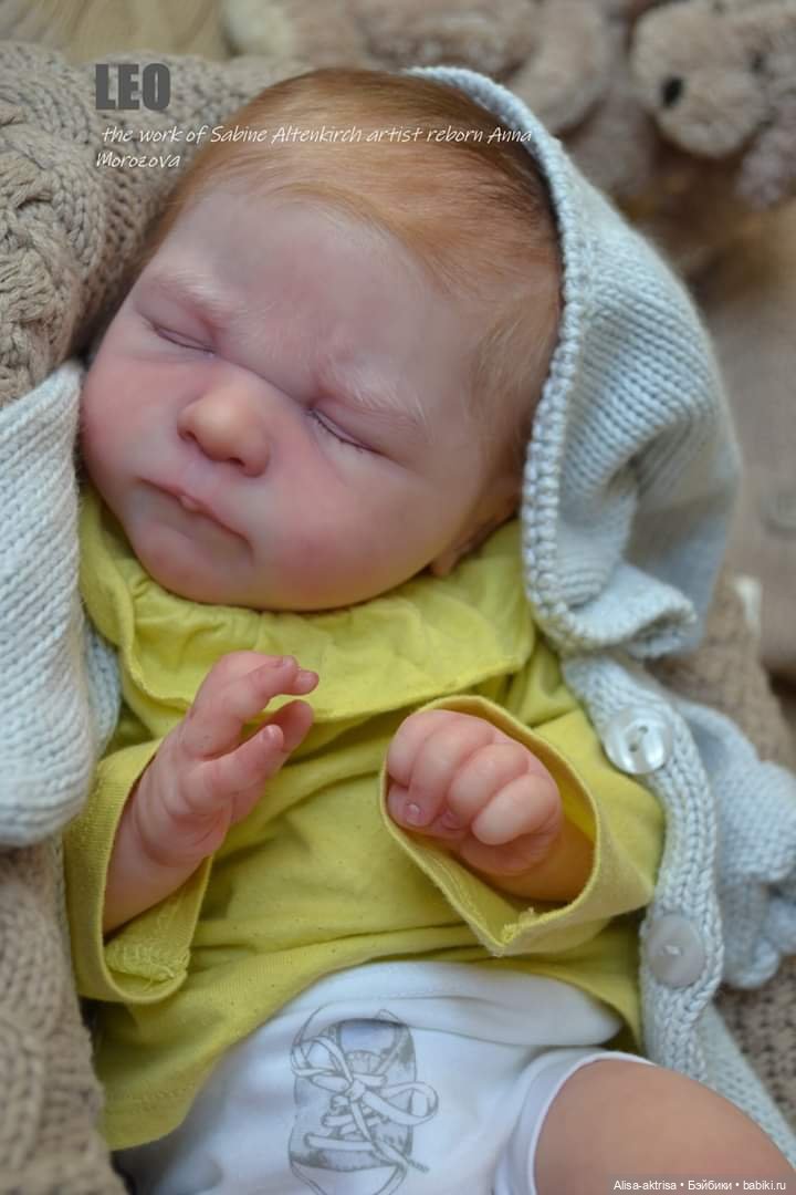 Малыш Лео - золотое чудо. Кукла реборн Анны Морозовой (фото 5)