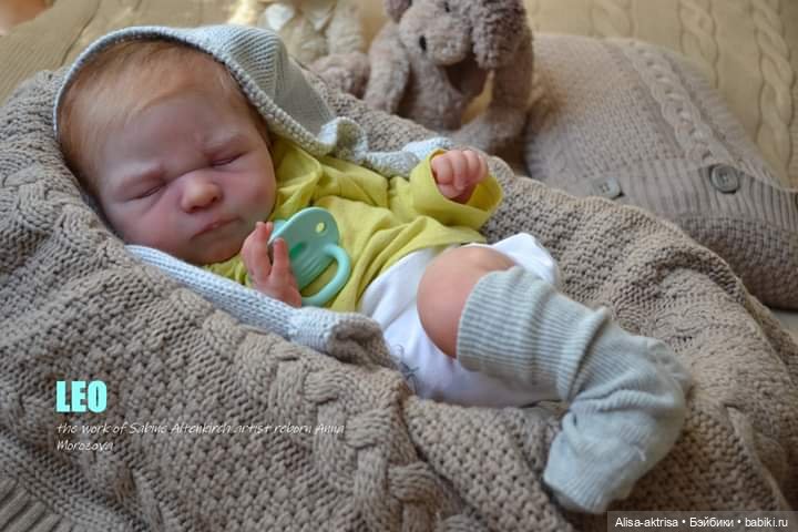 Малыш Лео - золотое чудо. Кукла реборн Анны Морозовой (фото 7)