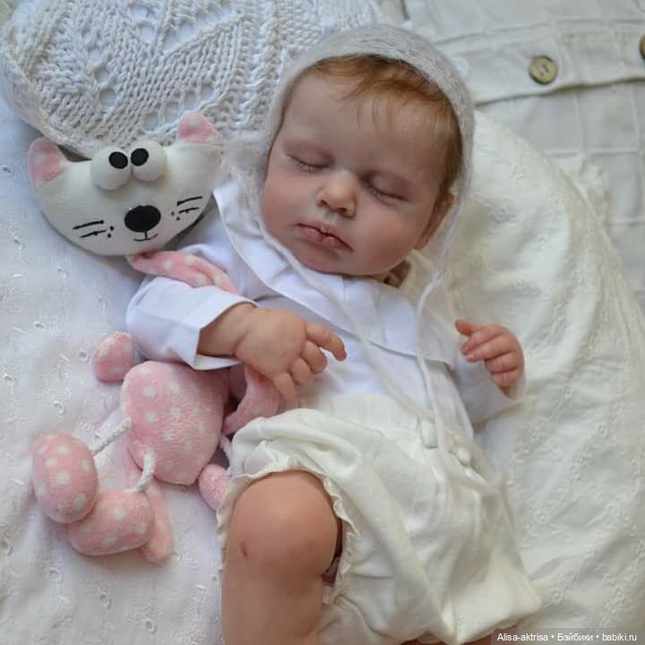 Малыш Лоулоу родился. Кукла реборн Анны Морозовой